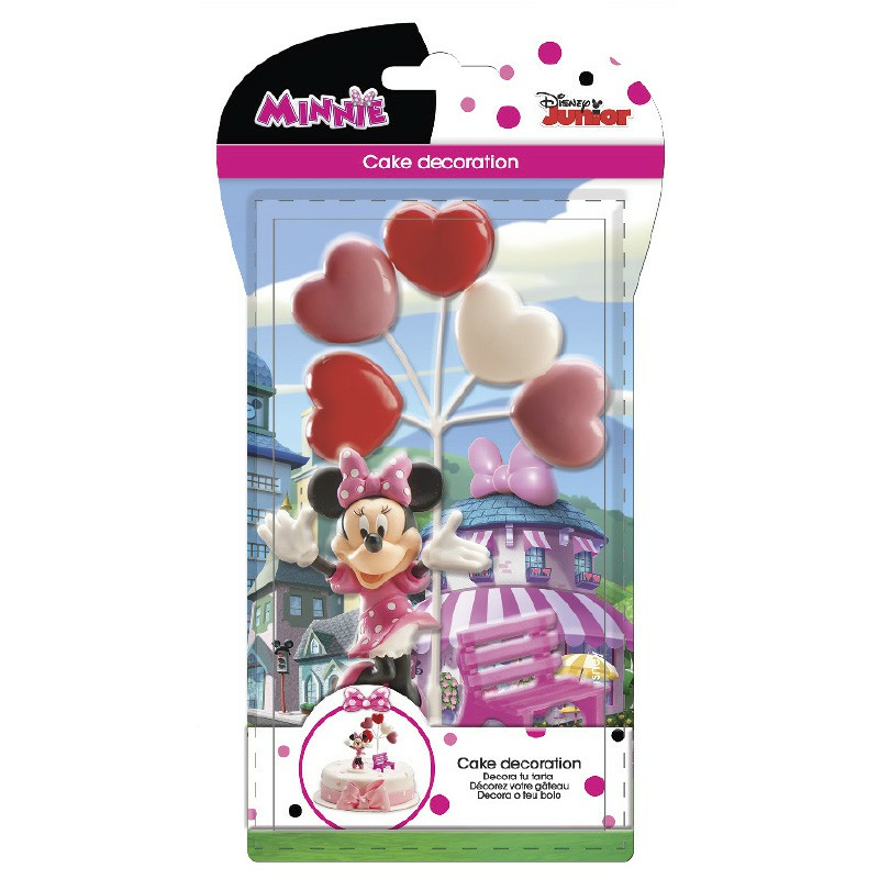 Sada ozdob na dort Minnie Mouse D302012