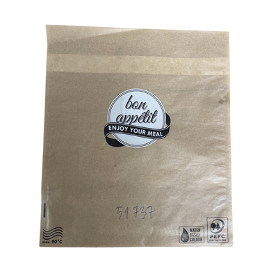 Torebka z okienkiem na pizzerinkę LOC BAG PIZZA 21x24,5 cm opak.2000 szt.