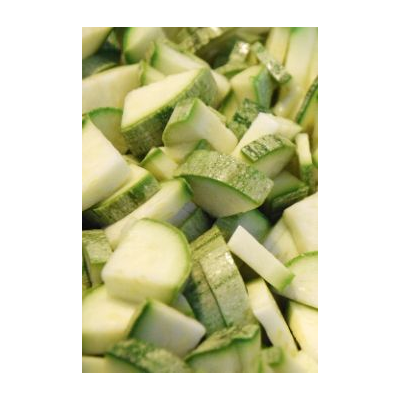 Mražené cukety v kostkách 10x10 mm karton 10 kg