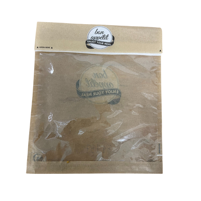 Torebka z okienkiem na pizzerinkę LOC BAG PIZZA 21x24,5 cm opak.2000 szt.