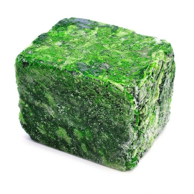 Mražené sekané špenátové brikety karton 10 kg