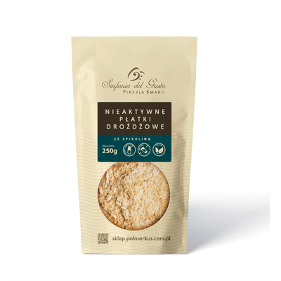 Płatki drożdżowe ze spiruliną Sinfonia del Gusto 250 g